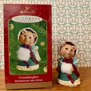 Hallmark Keepsake Ornament “Granddaughter” 2001